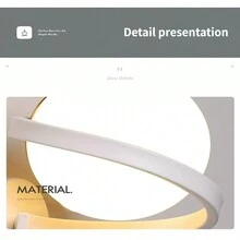 創意壁燈,現代簡約風格床頭燈,適用於臥室、客廳、走廊和樓梯 - 白色 - 查看 9