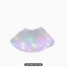 Chirldren Sparkle & Shine: LED Light Up Tutu Skirt for Girls & Adults - Perfect for Weddings, Parties & Cosplay! - Color - View 3