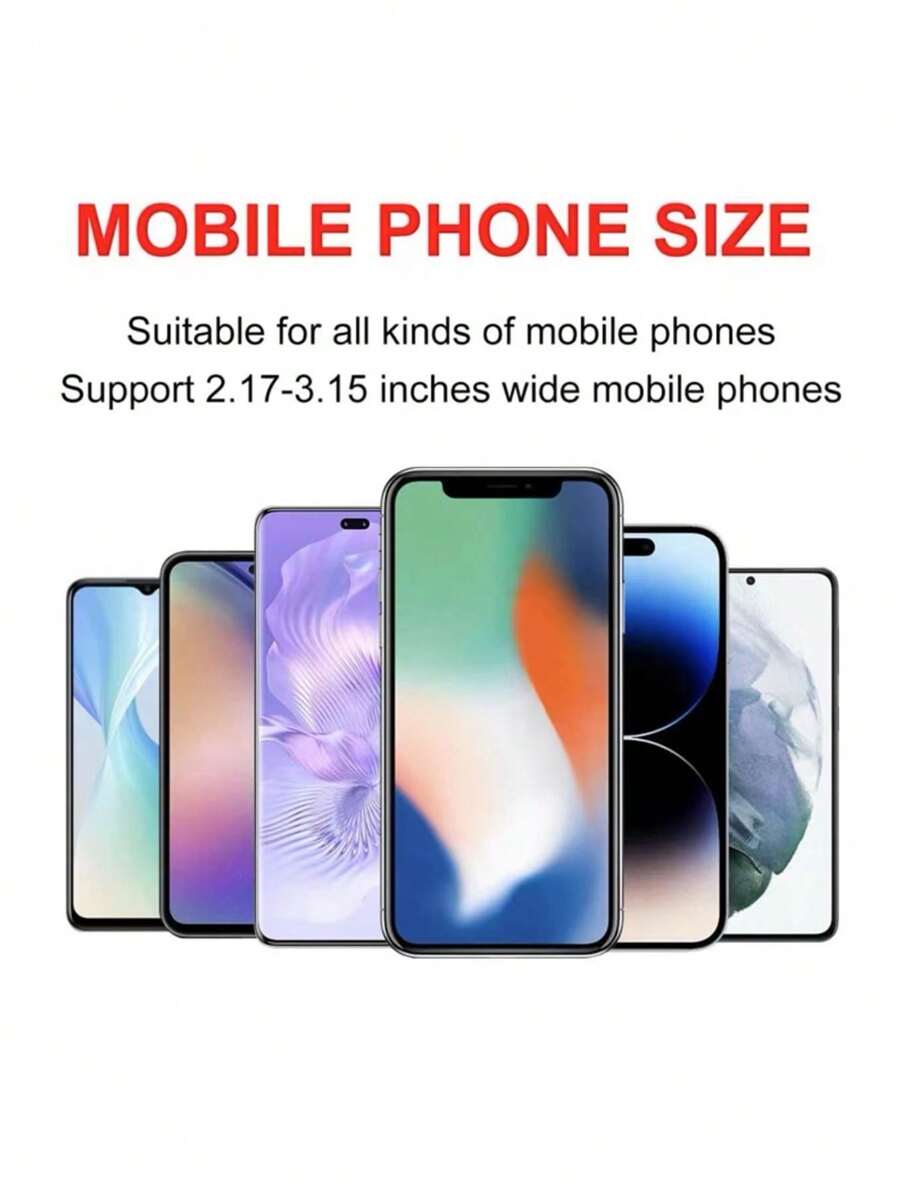 1pc Rhinestone Decor Plastic Car Phone Holder SHEIN USA