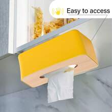 1pc Minimalist Plastic Storage Box For Living Room, Kitchen, Bathroom, Etc. Home Bathroom Decor Bathroom Organizer Fall Decor Back To School