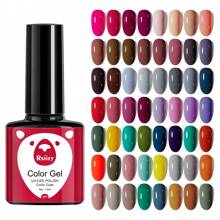 XEIJAYI 1 Bottle Gel Nail Polish, Popular Series Gel Manicure, 141 Vibrant Colors, Suitable For All Seasons - UV/LED Removable Semi-Permanent Nail Polish, Suitable For DIY Nail Art Design, Gift For Women - 橄欖綠 - 查看 2