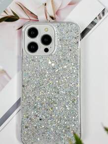 1pc High-Glossy Phone Case Compatible With IPhone, Compatible With Samsung, Compatible With OPPO, Compatible With VIVO Waterproof Shockproof Anti-Fall Scratch Resistant,International Version, Not The Domestic Version - White - View 4