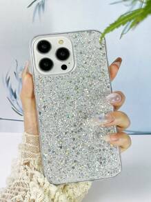 1pc High-Glossy Phone Case Compatible With IPhone, Compatible With Samsung, Compatible With OPPO, Compatible With VIVO Waterproof Shockproof Anti-Fall Scratch Resistant,International Version, Not The Domestic Version - White - View 6