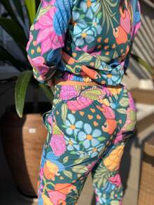 Women Two-piece Outfits - 綠色 - 查看 3