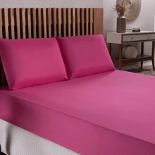 Fitted Sheets - Rose vif - Voir 1