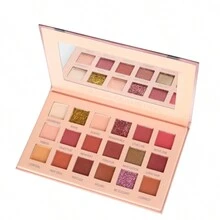 3 Lameila Makeup Eyeshadow Palettes 18 Colors With Mirror Assorted Colors - 03 Disco Dust - View 4