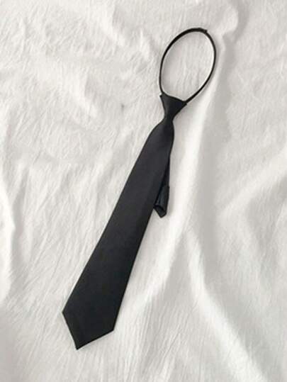 1pc Women's Fashionable Bow Tie With Zipper, Arrowhead-Shaped Knot Design,School Accessories Women