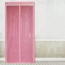 Cortina Puerta Velo Anti Insectos Zancudos Magnetica Mosquitero Malla Verano Persiana - Azul - Ver 7