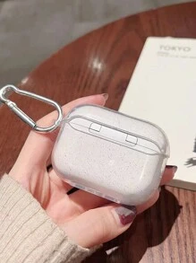 夏季1入組薰衣草香氣耳機盒，適用於Apple Airpods Pro，Pro 2，Airpods 3和Airpods 2 1，透明保護軟盒 - 淡紫色 - 查看 4