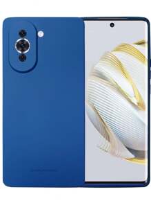 Molan Cano Soft Silicon Case For Huawei Nova 10 - Navy Blue - View 1