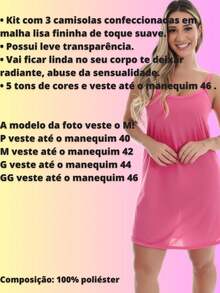 Plus Size Nightgowns & Sleepshirts - 黑色 - 查看 3