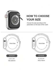 2pcs Soft Silicone Sports Watch Band + Tempered Glass Screen Protector Compatible With Apple Watch Series Ultra/SE/7/6/5/4/3/2/1, 38/40/41/42/44/45/46/49mm, Purple, Compatible With Men & Women