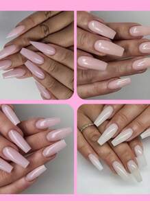 1入組15g聚合凝膠美甲，用於指甲延伸，固體和快乾水晶凝膠，適用於母親節禮物 - 紅木色 - 查看 6