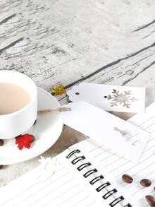 Nhãn gói quà - trắng - Xem 5