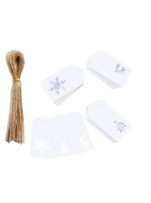 Nhãn gói quà - trắng - Xem 1