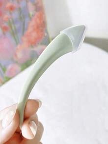 2入組眉毛修剪剪刀眉毛刮刀套裝,帶梳的專業精密眉剪,綠色小臉毛刮除工具適用於女性 - 綠色 - 查看 3