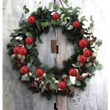 Pacote cereja artificial para decoração Natal - 50 /100/150peças