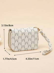 Cartera minimalista con múltiples ranuras para tarjetas, ligera y portátil, para trabajadores de cuello blanco, mujer, de regalo para vacaciones, aniversario, cumpleaños, Navidad, Acción de Gracias, con compartimentos para tarjetas de visita, tarjetas de crédito, monedero y bolsa para mujer
