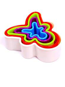 Cortador Galleta Muñeco De Jengibre 5 Pzs - Multicolor - Ver 2