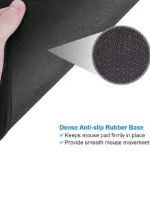 Vintage Velvet Multifunctional Mouse Pad & Cup Coaster - Maroon - View 7