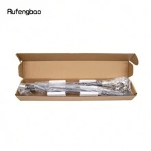 rufengbao 白色獅頭鬍子手杖時尚裝飾拐杖紳士優雅cosplay杖頭牧杖93公分