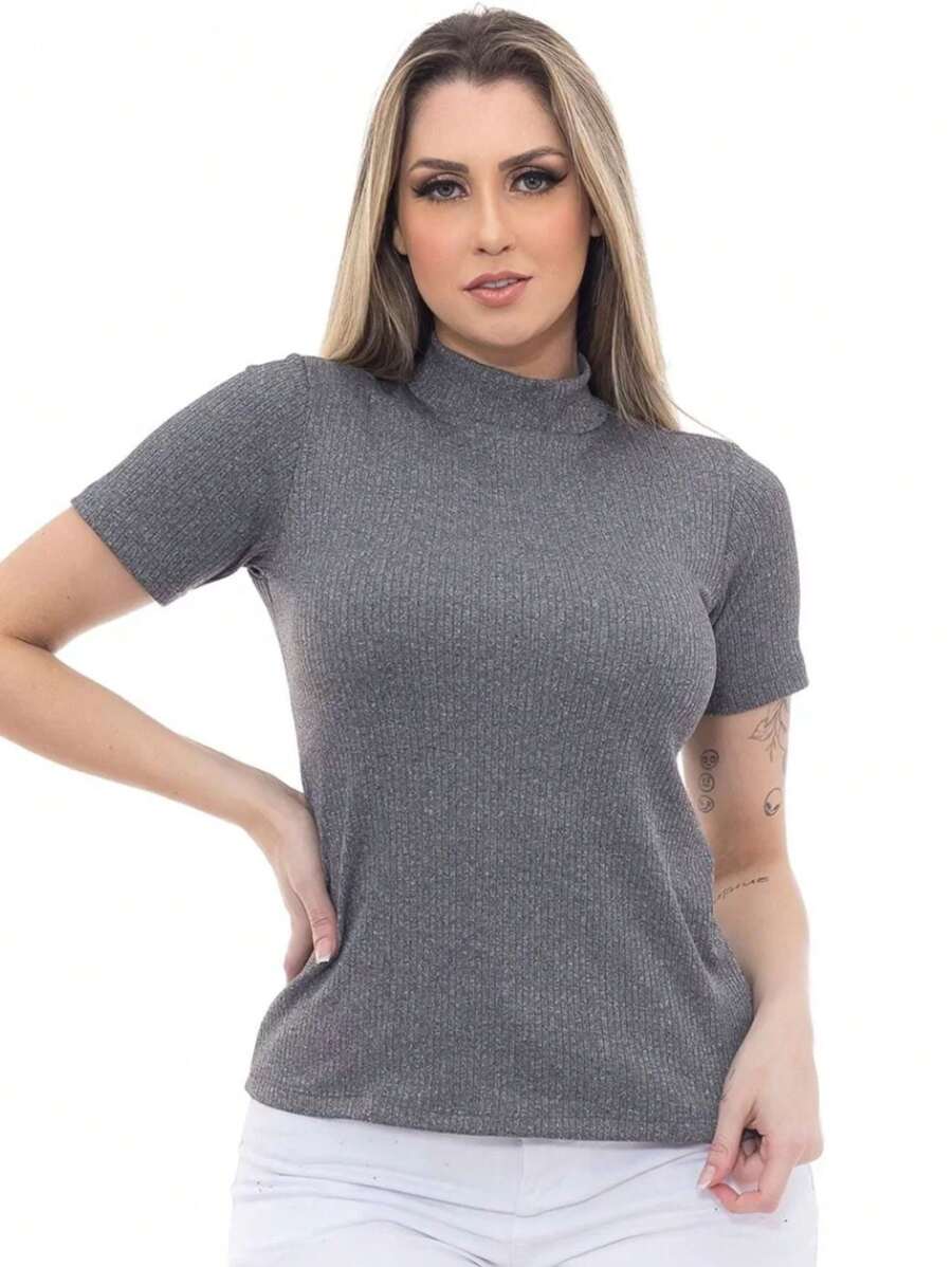 Women Blouses - Grey - View 1