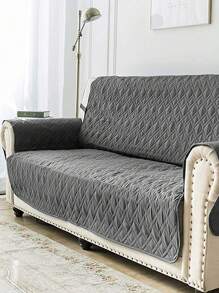 1 Miếng Không thấm nước Đệm sofa - Màu xám đen - Xem 1