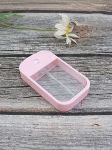 可加注香水，爽膚水，酒精，消毒劑和乳液的便攜式噴霧瓶 - 適用於旅行的45ml  1.58oz噴霧瓶，材料：透明瓶PETG + 蓋ABS + 噴頭PP - 粉色 - 查看 8