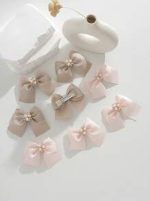 8pcs Butterfly Shape Teen's Hair Clip Set - Multicolor - View 3