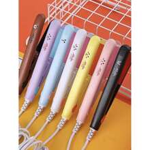 Mini Plancha De Pelo De Bolsillo Con Estuche De Plástico Miniportátil - Multicolor - Ver 1