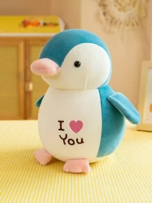 水族館企鵝毛絨玩具,寵物玩具適用於貓和小狗僅有 - 藍色 - 查看 1