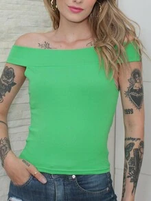 Women T-Shirts - màu xanh lá - Xem 2
