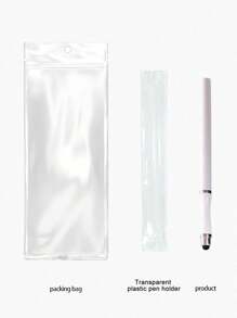 1入組二合一觸控式螢幕觸控筆適用於iPad - 白色 - 查看 10