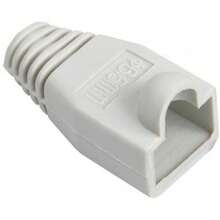 Pack Of 10 Caps For RJ45 Ethernet Connector - Grey - View 1
