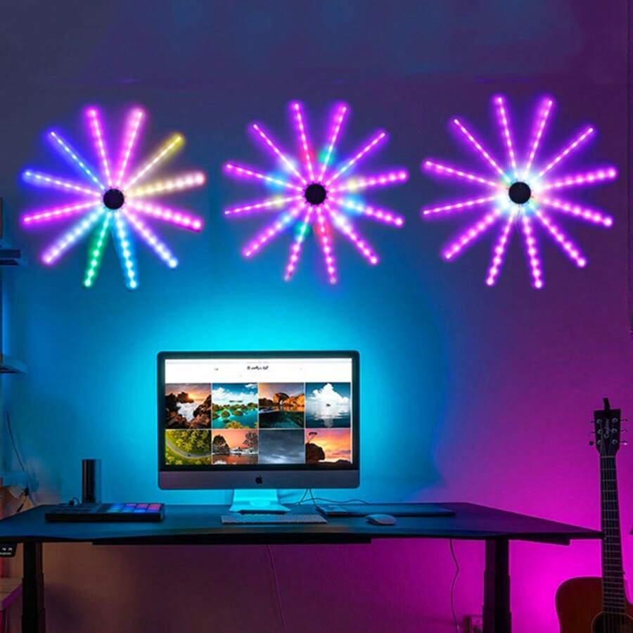 Luces Led con Sensor de Sonido - Multicolor - Ver 1