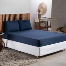 Fitted Sheets - Bleu marine - Voir 1