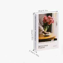 1pc Simple Faux Book Photography Prop, Home Decor, Simulation Book Model, Bar Decoration, Random Style Birthday Gifts Graduation - Multicolor - View 5