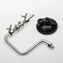 Suction Cup Fishing Line Spooler Aluminum Alloy Fishing Line Winding Board - Black - View 4