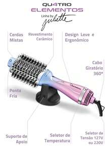 Mondial Electric Hair Brushes - 粉色 - 查看 9