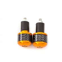 7/8'' 22mm通用摩托車把手尾端塞重量握把蓋塞滑條泥地摩托車用於suzuki Kawasaki巡遊式,追逐者和巴伯 - 紅色 - 查看 7