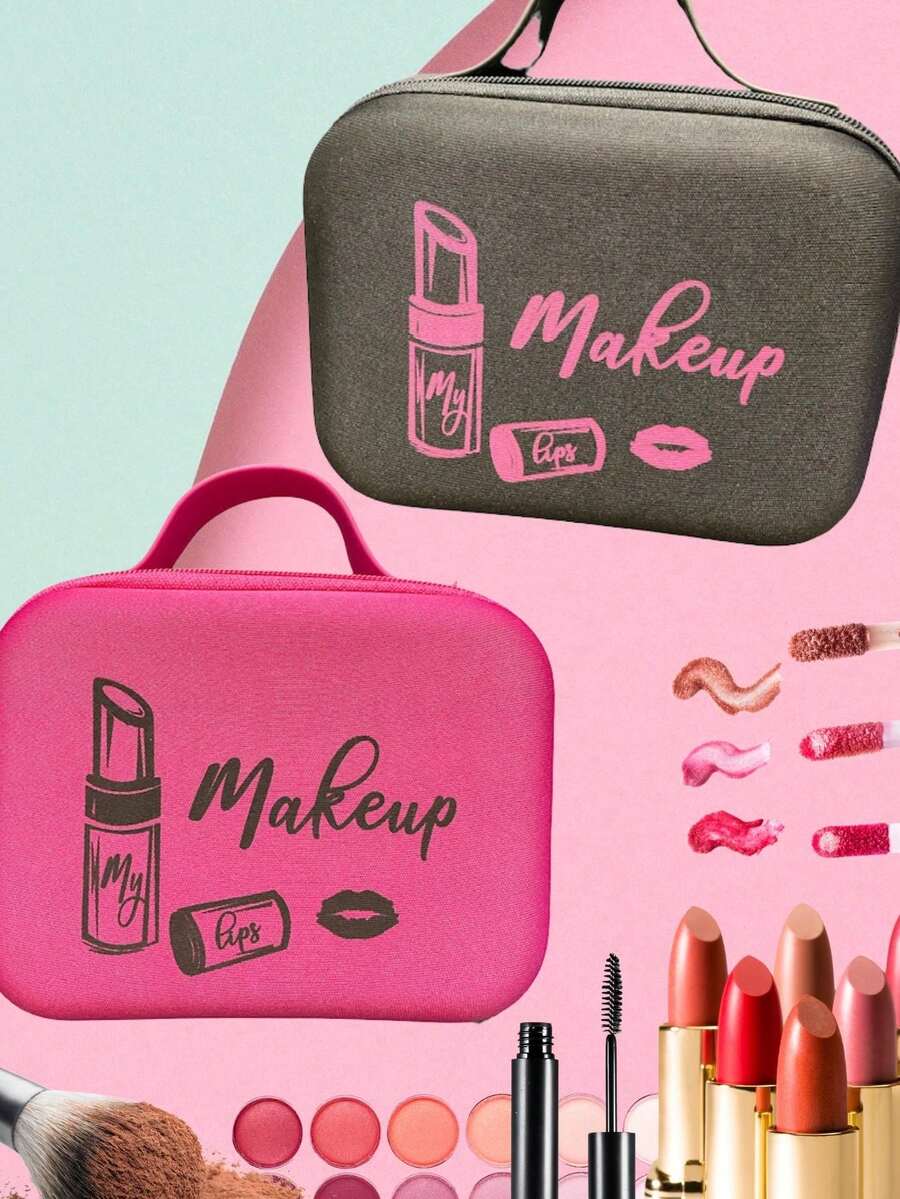 Cosmetic Bags - 黑色 - 查看 1