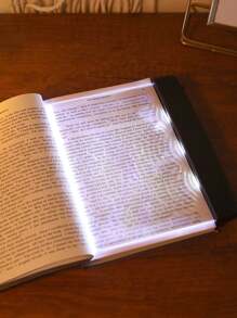 1 Pieza Luz De Lectura Plana De Panel Led Para Leer En La Cama Por La Noche