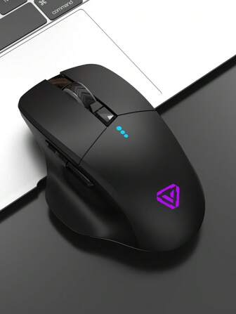 1 pièce Souris De Jeu Minimaliste (Sans fil) Rechargeable