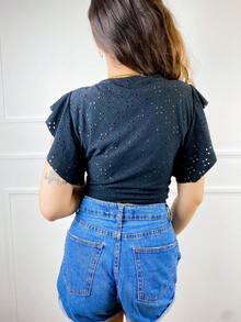 Women Blouses - 白色 - 查看 2