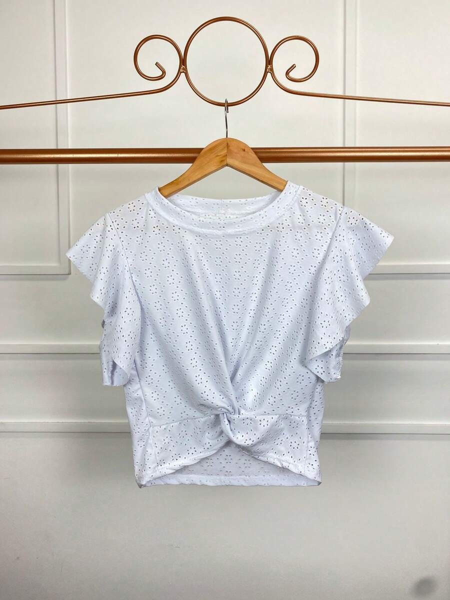 Women Blouses - 白色 - 查看 1