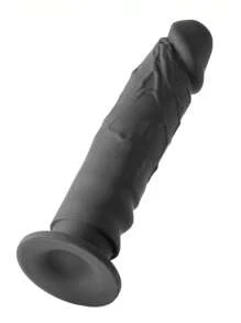 Dildo con imbracatura - Dildo realistico da 14 cm con ventosa, tappo anale e imbracatura, per masturbazione e sesso, adatto a uomini, donne e coppie, in silicone realistico per stimolare il punto G e l'ano, per principianti lesbiche