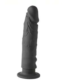 Dildo con imbracatura - Dildo realistico da 14 cm con ventosa, tappo anale e imbracatura, per masturbazione e sesso, adatto a uomini, donne e coppie, in silicone realistico per stimolare il punto G e l'ano, per principianti lesbiche