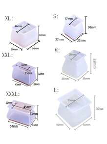 Furniture Leg Cover 1pc/pack 4pcs/pack - White - View 5