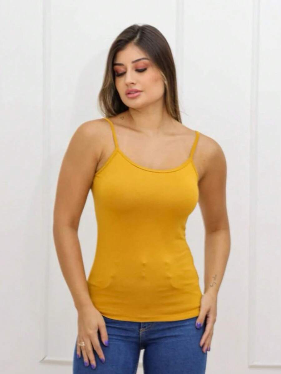 Women Tops - Yellow - View 1