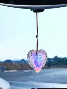 Decoración En Forma De Corazón, De 45mm De Colores - Burdeos - Ver 3